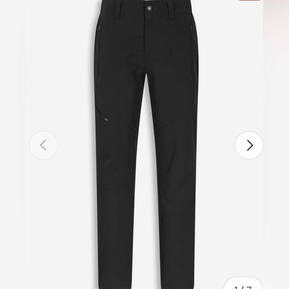 EMS Womens Pinnacle Ascent Hiking Skiing Climbing Softshell Pants Size 8